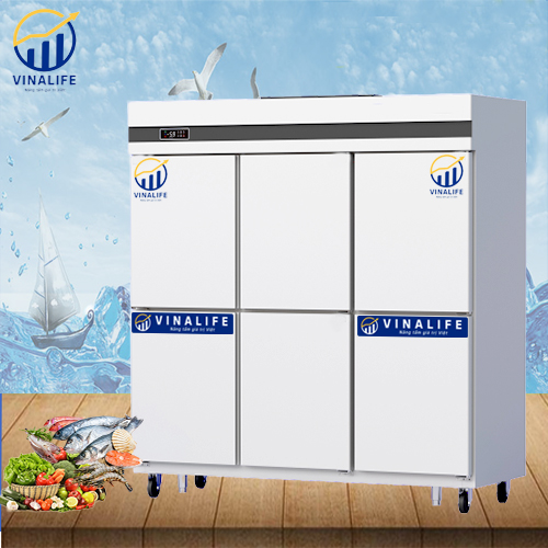 Tủ Cấp Đông 6 Cánh Quạt Gió 1750L